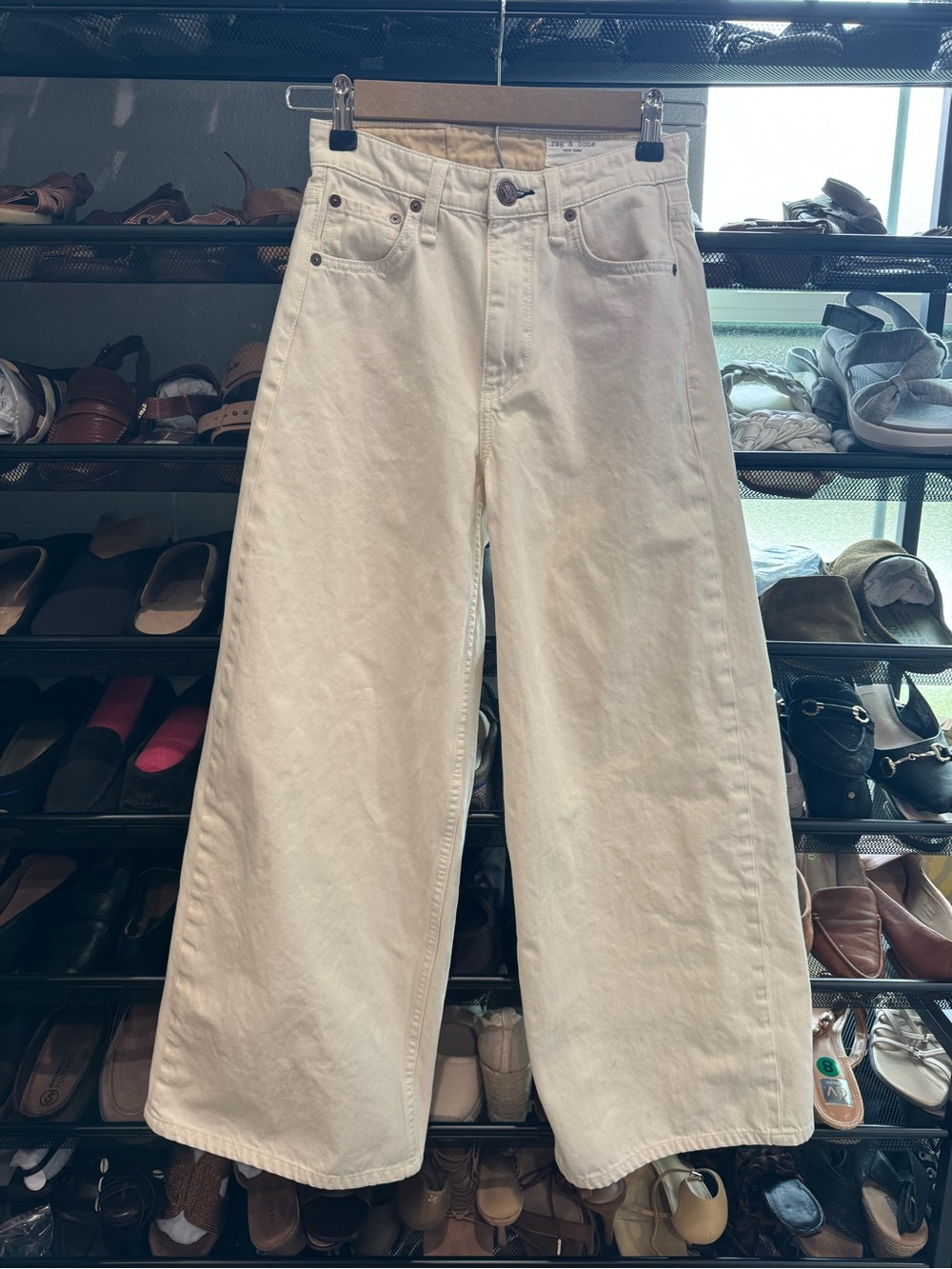 Rag & Bind Featherweight Logan Wide Leg Jeans